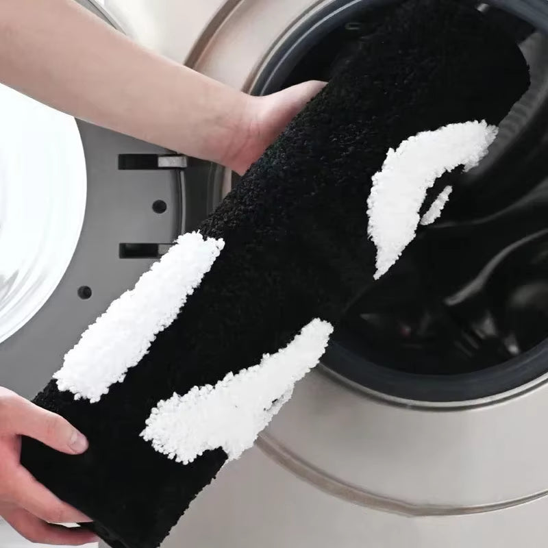 Colorpop™ Rainbow Tufted Bath Mat – Soft, Absorbent Accent Rug for Bathroom, Entryway, or Living Room