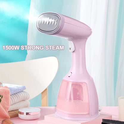 Jetsteam™ 1500W Handheld Garment Steamer – Powerful, Portable, and Ready Wherever You Go