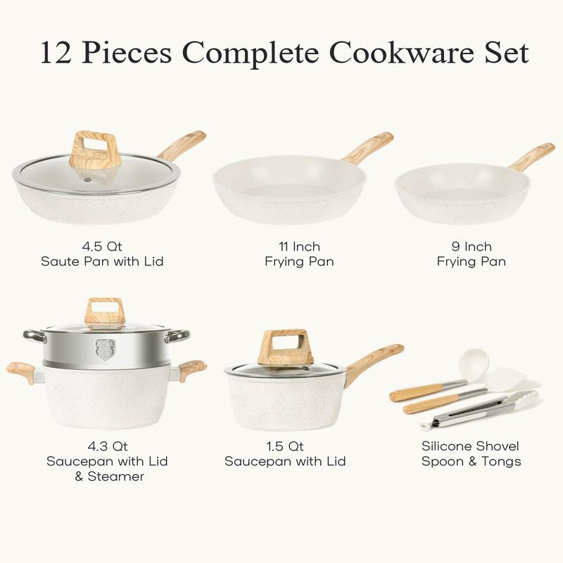 Granite Induction Cookware Set