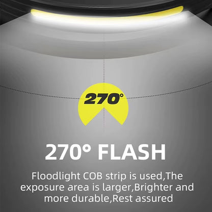 USB Rechargeable Sensor Headlamp – 5-Mode Hands-Free LED Power for Outdoor Adventures