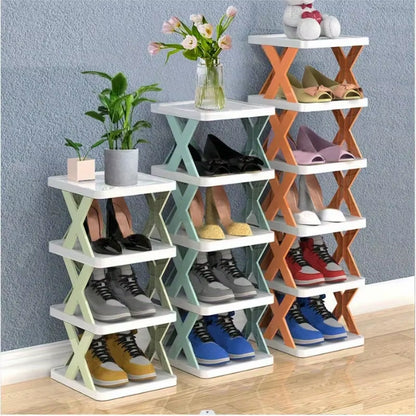 Stackable Multi-Layer Shoe Rack – Space-Saving Organizer for a Tidy Entryway