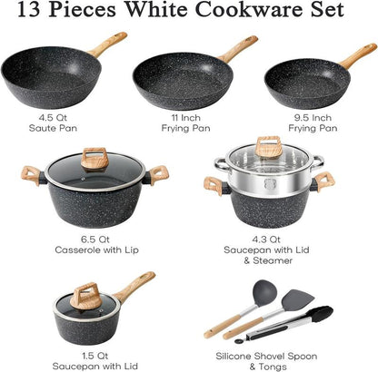 Granite Induction Cookware Set