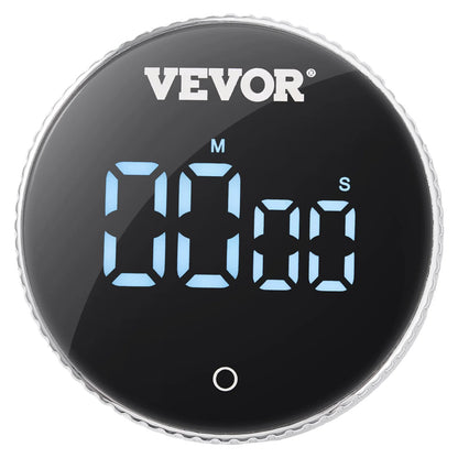 VEVOR Digital Kitchen Timer Magnetic Countdown Countup Timer & Large LED Display